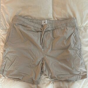 H&M Khaki Drawstring Shorts